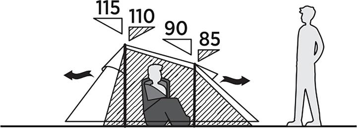 Image du produit Easy Camp Tunnelzelt Reindal 3 (olivgr?n, Modell 2025) (Tente tunnel, 3.40 kg, 3 personnes)