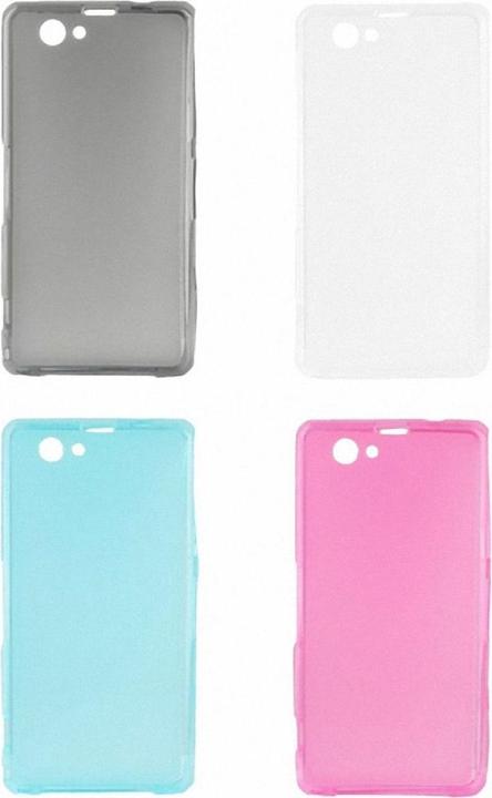 Actual product image König Design Mobile Phone Case Translucent TPU Case for Sony Xperia Z1 mini Transparent (Sony Xperia Z1 Compact)