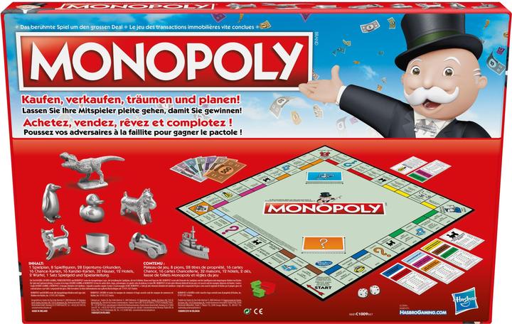 Image du produit Monopoly Classic Edition Suisse (Allemand, Français)