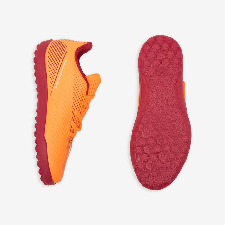 Produktbild Kipsta Kinder Fussball Nockenschuhe mit Klettverschluss - 160 Easy Turf orange (33)