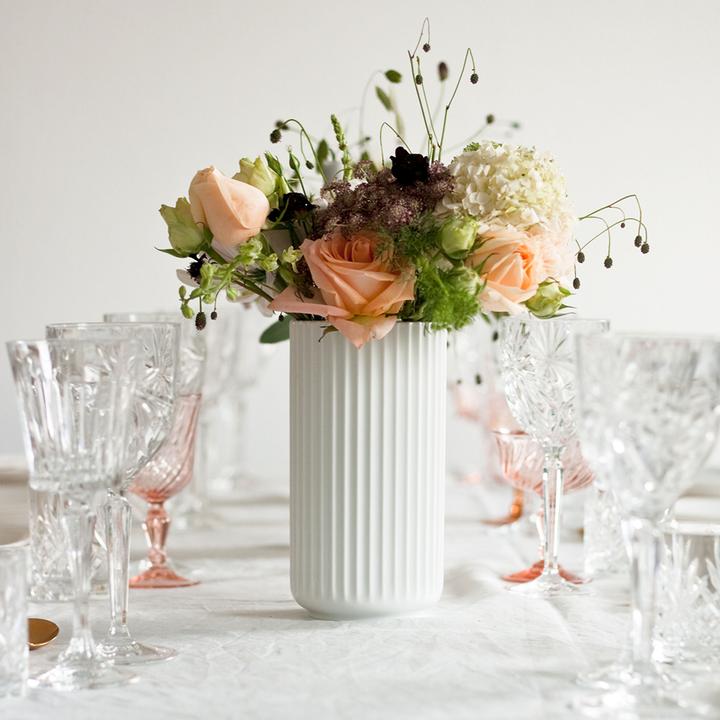 Produktbild Lyngby Vase weiss (1 x, Ø 17 x 31 cm)