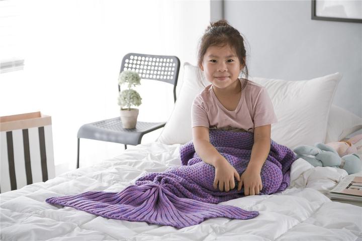 Image du produit ASMI Couverture de sirène pour enfants 140cm