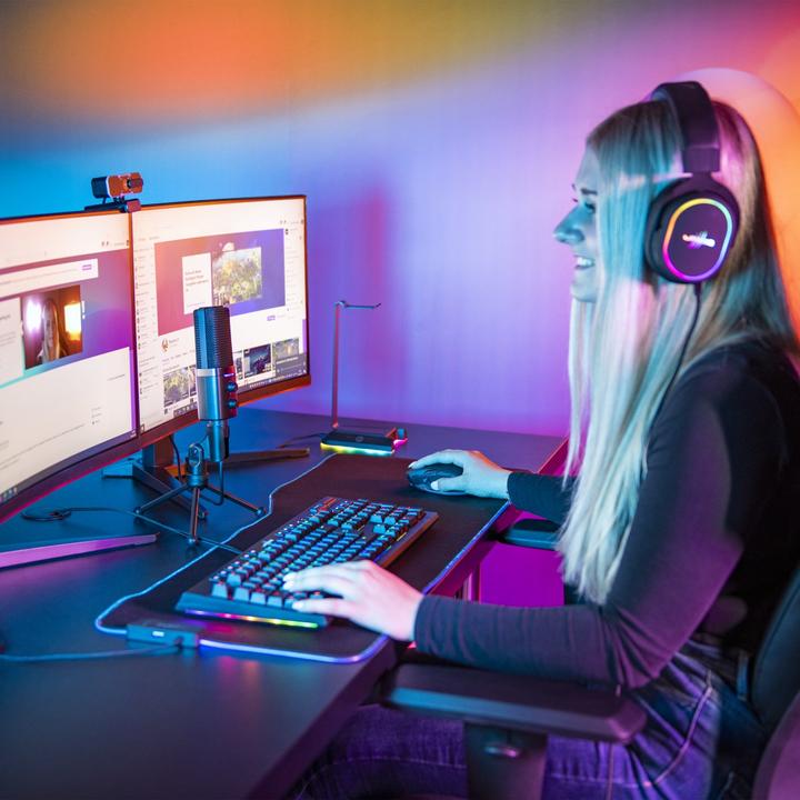 Actual product image Urage Stream 900 HD gaming microphone, black