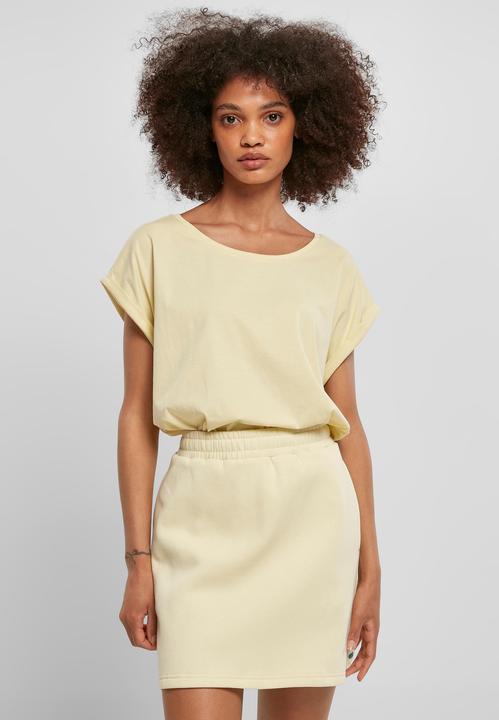 Actual product image Urban Classics Ladies Organic Extended Shoulder Tee - 5650 (5XL)