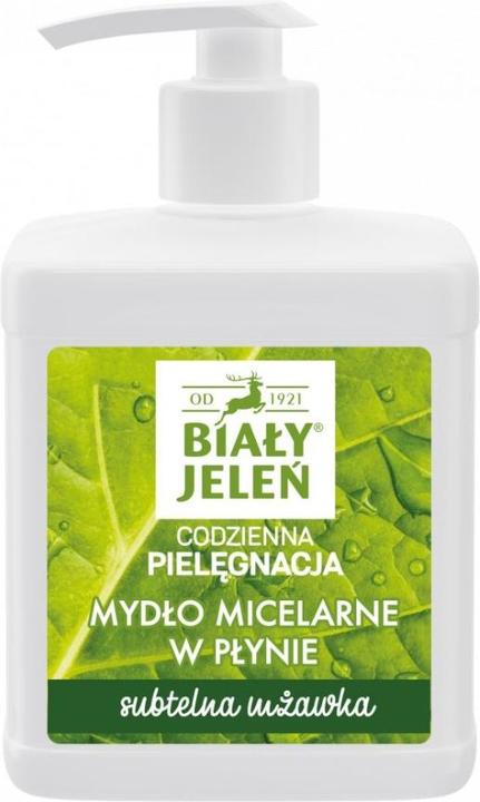 Produktbild Biały Jeleń Biay Jelen Micellar Soap In Liquid Subtle Mist, 500 Ml (Flüssigseife, 500 ml)