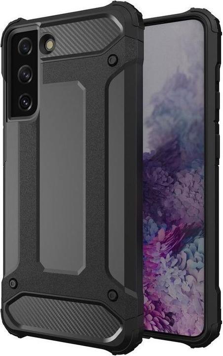 Image du produit Hurtel Hybrid Armor Case Tough Rugged Cover pour Samsung Galaxy S22 Ultra noir (Samsung Galaxy S22 Ultra)