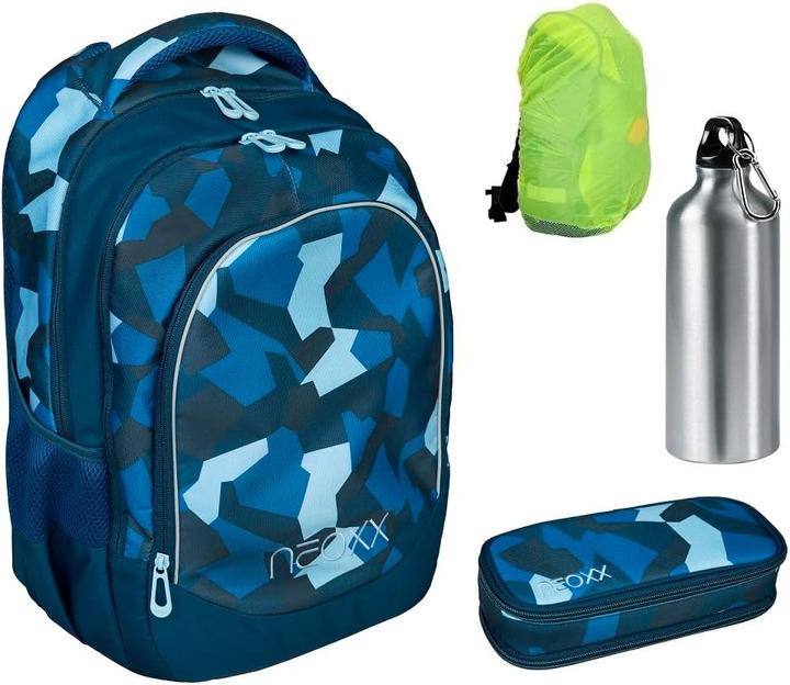 Image du produit Familando Camo Nation Schulrucksack-Set (27 l)