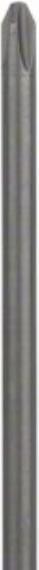 Actual product image Bosch Professional Zubehör Screwdriver bit extra hard PH 2, 145 mm, pack of 1 (Cross Phillips PH M2)