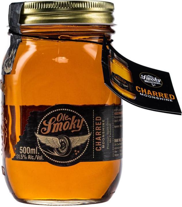 Produktbild Ole Smoky Charred Moonshine Whisky (Moonshine Whisky, 1 x 50 cl)