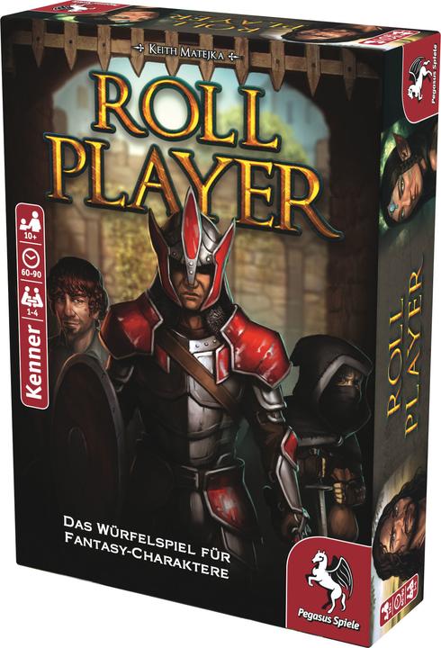 Actual product image Pegasus Connoisseur game Roll Player (German)