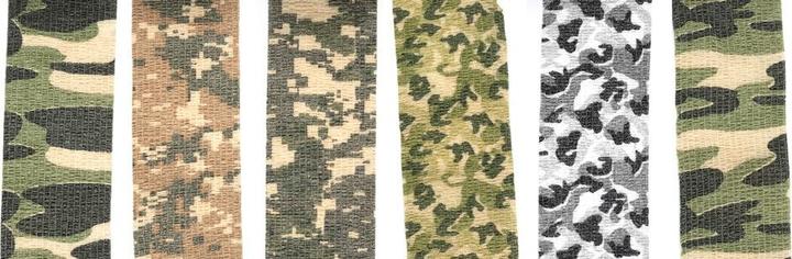 Image du produit S E 6Pc Assorted Camouflage Adhesive Free Wraps
