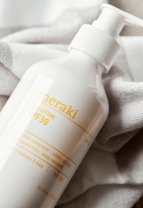 Actual product image Meraki Mildly Scented Sun Cream (311060222) (Suntan cream, SPF 30, 275 ml, 280 g)
