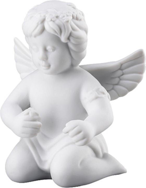 Actual product image Rosenthal Engel mittel - Weiss matt - Angel with floral wreath