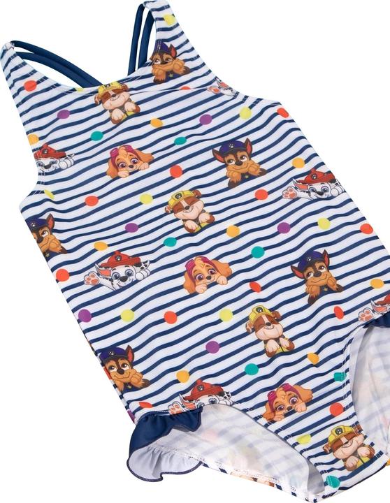 Produktbild Paw Patrol Girls Striped One Piece Swimsuit (116)
