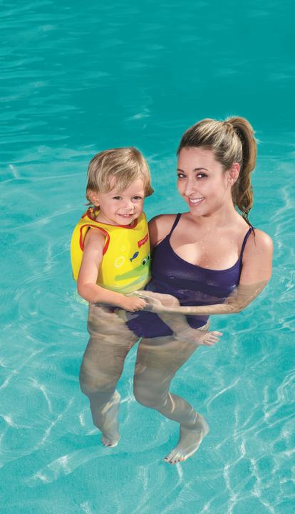 Actual product image Bestway Fisher-Price® learn-to-swim waistcoat for boys, assorted