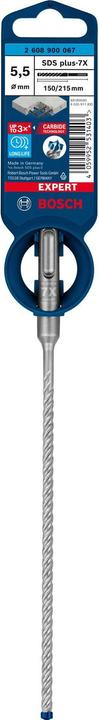 Produktbild Bosch Professional Zubehör EXPERT SDS plus-7X Hammerbohrer, 5,5 x 150 x 215 mm (5.5 mm)