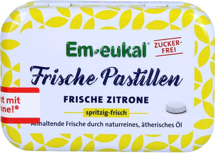 Produktbild Em-eukal Frische Pastillen frische Zitronen zuckerfrei mit Xylit (20 Stk., 500 g)