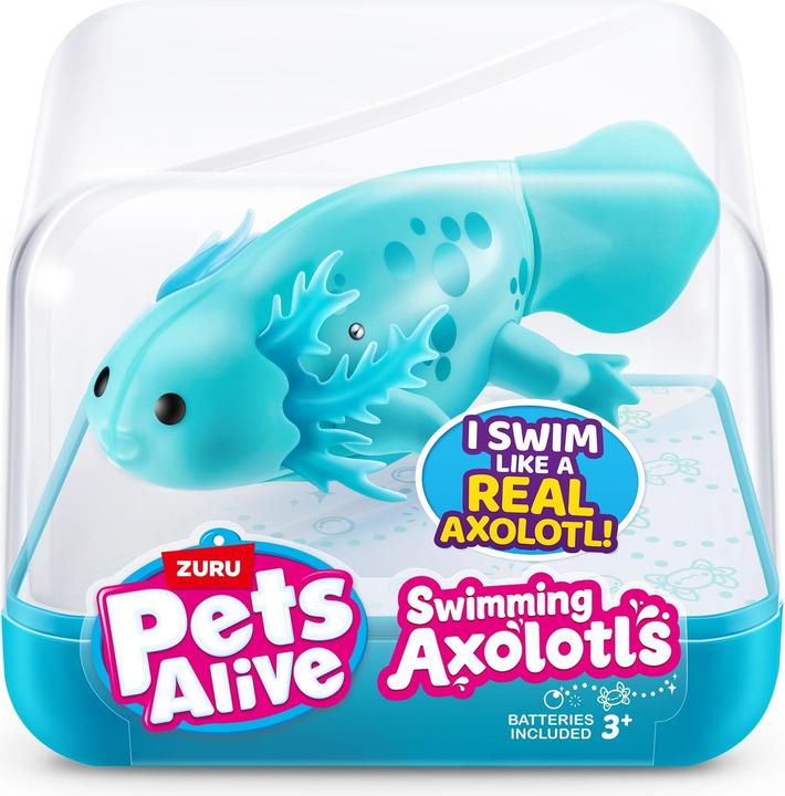 Productafbeelding Zuru HUISDIEREN LEVEND-WATER-GEACTIVEERD-ZWEMMEN AXOLOTL,S1,KUBUS,UQ,12PC
