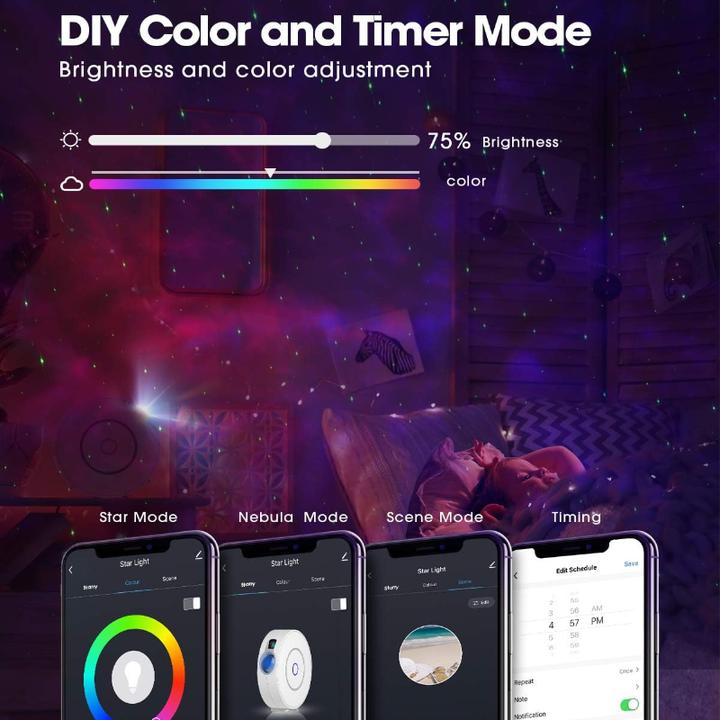 Produktbild Lumina Swiss LED Sternenhimmel Projektor Smart