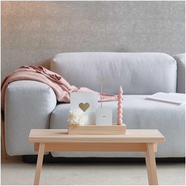 Immagine prodotto Rico Design Articoli in legno Supporto in legno 26 cm (4 x 5 x 26 cm)