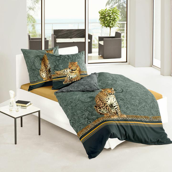 Immagine prodotto Traumschlaf Leopardo (Set di biancheria da letto, 135x200 cm + 80x80 cm)