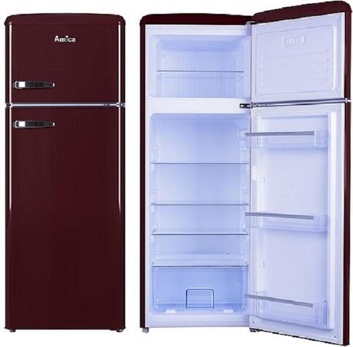 Image du produit Amica Combiné réfrigérateur-congélateur KGC 15631 R l x h x p 55 x 144 x 61.5 cm partie (208 l)