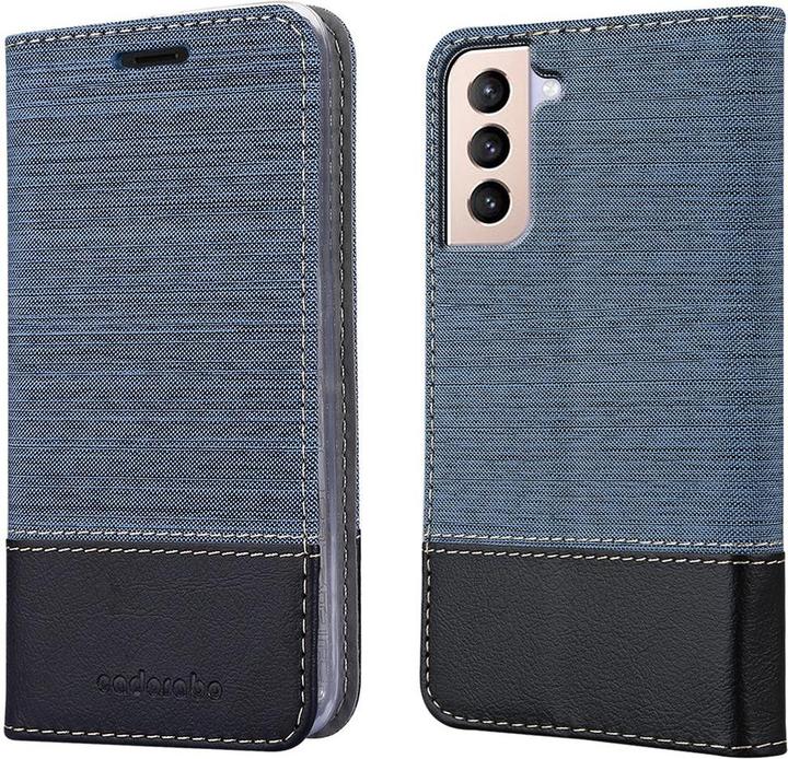Actual product image Cadorabo Book Jeans Optics Cover (Samsung Galaxy S21+)