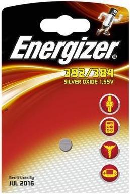 Actual product image Energizer Watch battery (type 392/384, 1.55V) (1 pcs., LR41, 44 mAh)