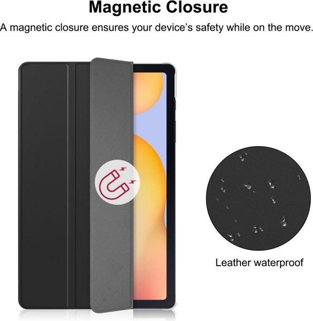 Produktbild MU Classic Dreifach faltbare Leder Hülle (Galaxy Tab A7 10.4 (2020))