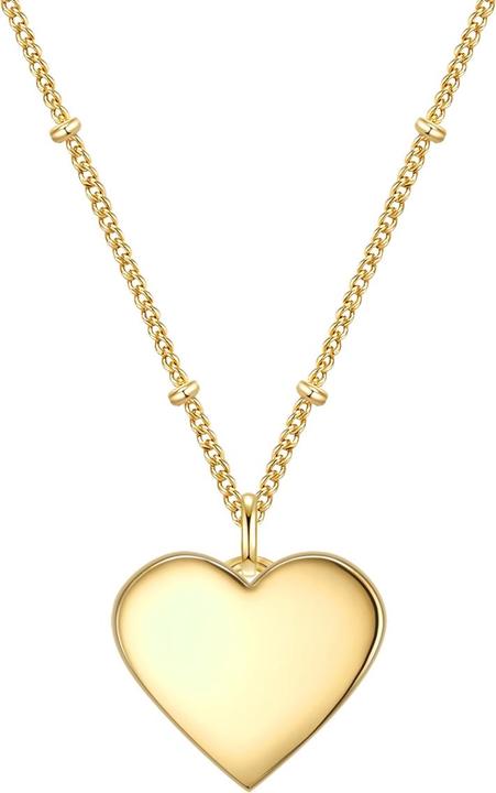 Image du produit Eastside Coeur de femme en acier inoxydable or jaune 40,0 cm chaîne de base + 5,0 cm extension - 29734 (Acier inoxydable, 40 - 45 cm)