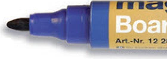 Immagine prodotto Magnetoplan Lavagna e pennarelli per lavagna a fogli mobili (Blu, 3 mm, 4 x)