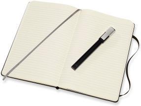 Immagine prodotto Moleskine Set notebook, grande/A5, nero + penna a sfera (A5, Righe, Copertina rigida)
