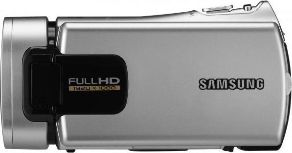 Actual product image Samsung HMX-H300, FullHD, Flash, 30x zoom, silver