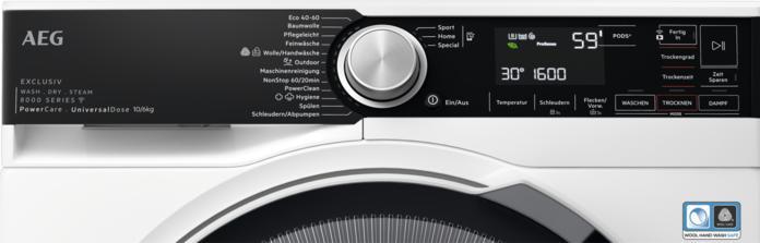 Actual product image AEG Washer-dryer LWR8E80609 914611301