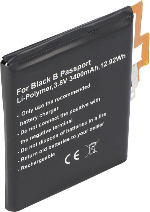 Actual product image AccuCell Battery Blackberry Passport, BAT-58107-003