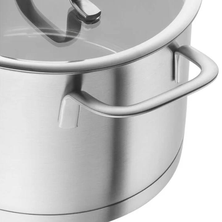 Actual product image Zwilling 1009154 TrueFlow Cookware Set (24 cm, Pan set + pot set, Stainless steel)