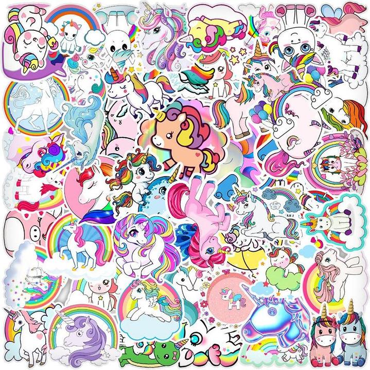 Immagine prodotto JTI Confezione con adesivi - Unicorni