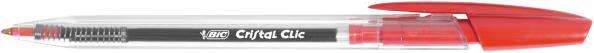 Actual product image Bic CRISTAL CLIC - non-refillable (Red, 20 x)