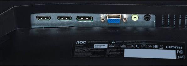 Produktbild AOC C24G2AE/BK (1920 x 1080 Pixel, 23.60")