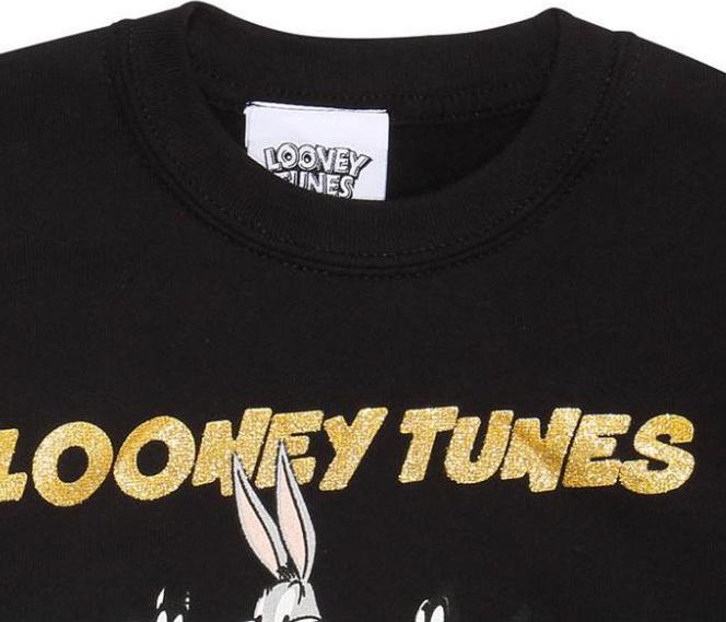 Produktbild Looney Tunes Group Stars Kurzes Sweatshirt Mädchen (128)