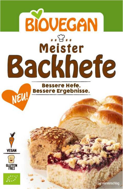 Produktbild Biovegan Meister Backhefe Bio (7 g)
