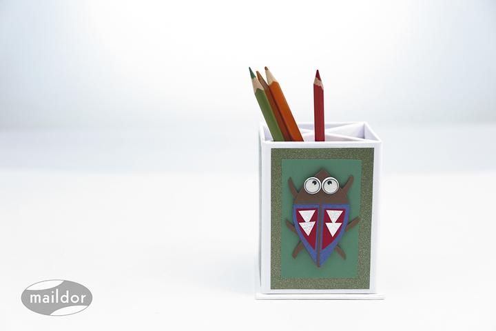 Produktbild Clairefontaine Stiftehalter 8 x 8 x 11 cm, Weiss