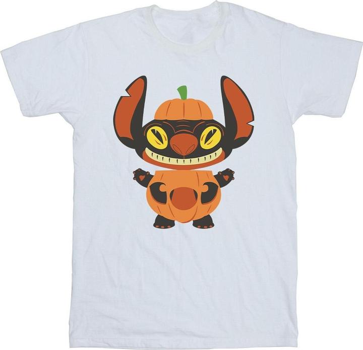 Actual product image Disney Mens Lilo & Stitch Pumpkin Costume T-Shirt (5XL)