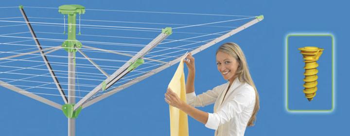 Actual product image Juwel Rotary clothes dryer Novaplus 500 Easy (42 m)