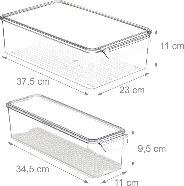 Produktbild Relaxdays Kühlschrank Organizer