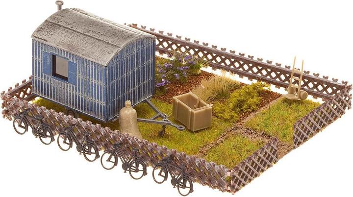 Produktbild Faller Schrebergarten mit Bauwagen