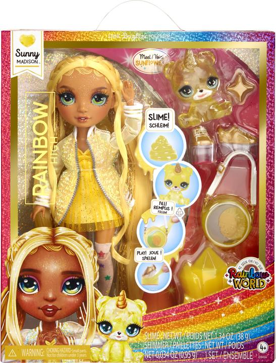 Actual product image MGA Rainbow High Classic Rainbow Fashion Sunny
