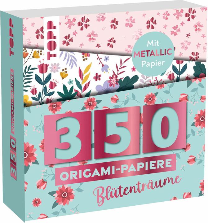 Immagine prodotto Täubner:350 Origami-Block Blütenträume (80 g/m², 360 x)