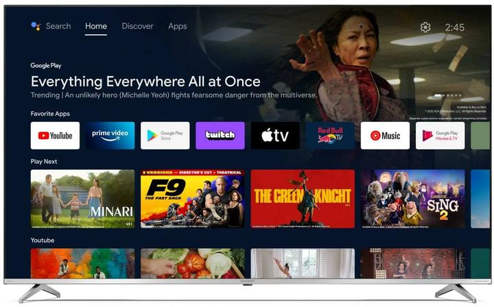 Image du produit Sharp TV 65FP2EA 65, 3840 x 2160 (Ultra HD 4K), QLED (65", LED, 4K, 2023)