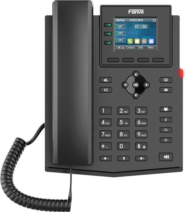 Fanvil IP Telefon X303G schwarz